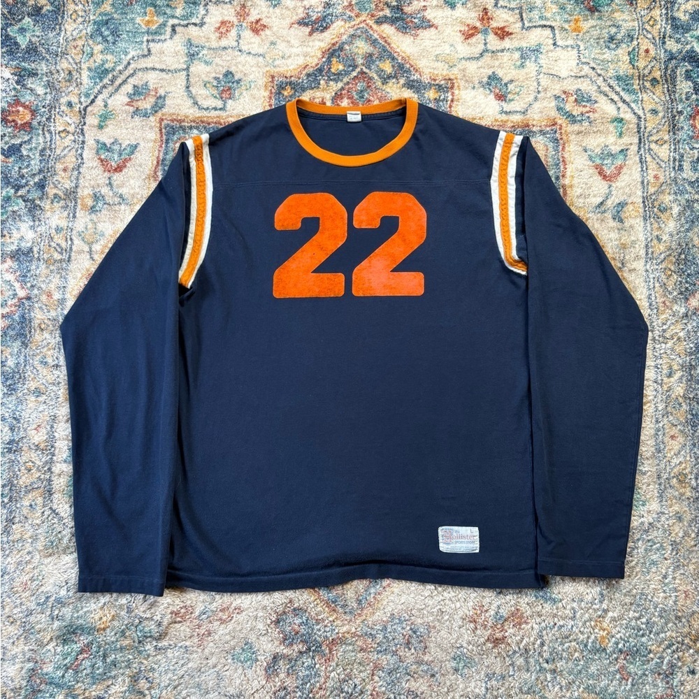 Vintage 80s Hollister #22 Long Sleeve T-shirt Large